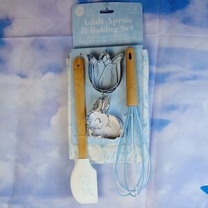 🌼 Easter Bunny Apron & Baking Set